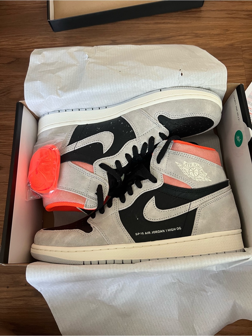 Air Jordan 1 High OG SP 'Neutral Grey/Black/Orange'